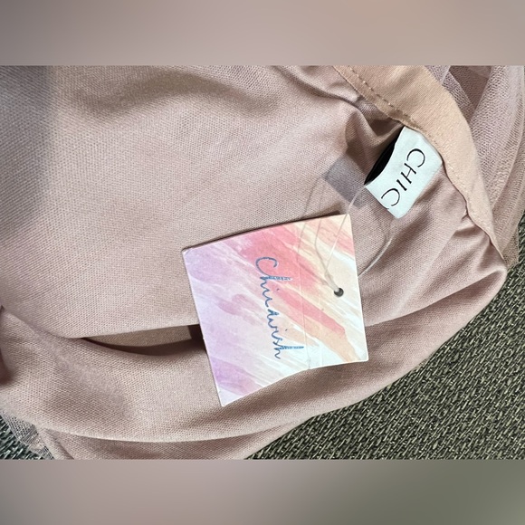 Chicwish Soft Pink A-Line Tulle Maxi Skirt - Picture 6 of 8